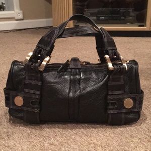 Michael Kors leather shoulder bag